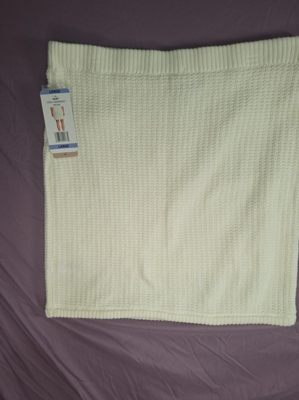 French Connection Sweater Skirt Women Lg Fall Fashion Old Money Quiet Luxury NWT